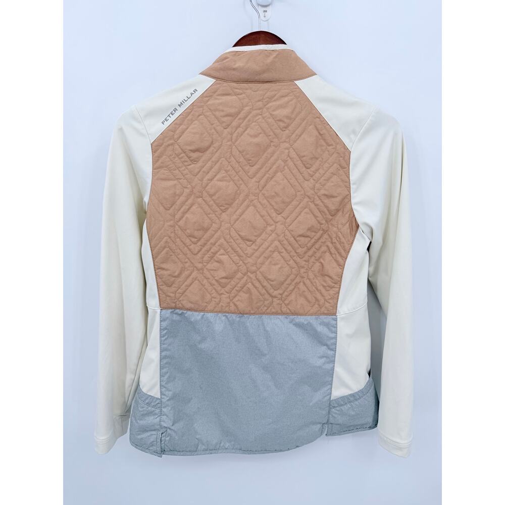 Peter Millar Hybrid Golf Jacket Allendale CC Quilted Small Water/Wind Resistant - Picture 6 of 13